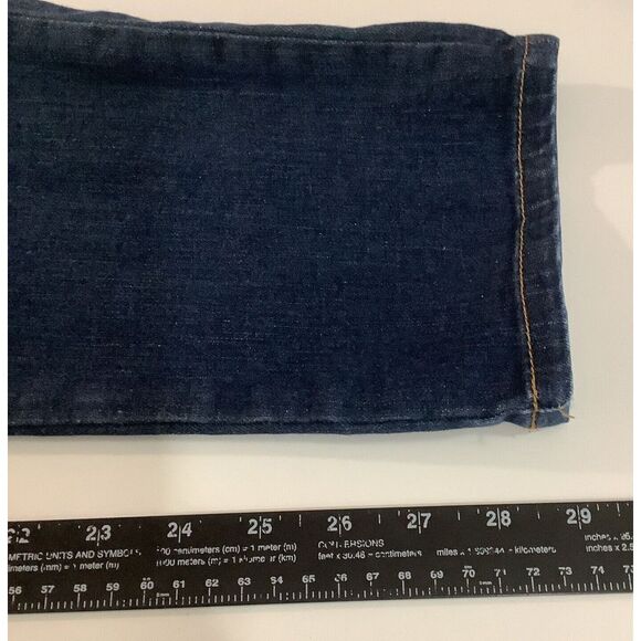 Soho Jeans Curve Creator Leggings Size 20 Stretch Blue midrise - Picture 5 of 9